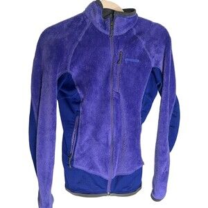 Patagonia Polartec Fleece Womens S Fleece Full Zip Polartec Purple